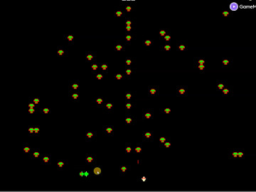 Centipede Attack 2D