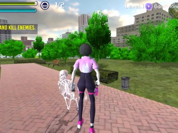 Cyberpunk 3D Game