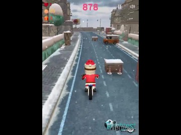 Santa Parkour