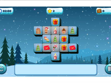 Xmas Mahjong Trio Solitaire